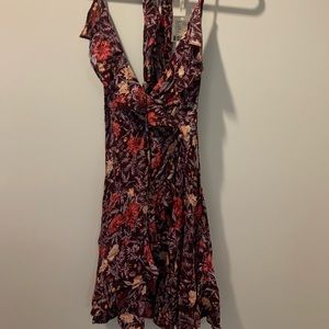 Floral print dress